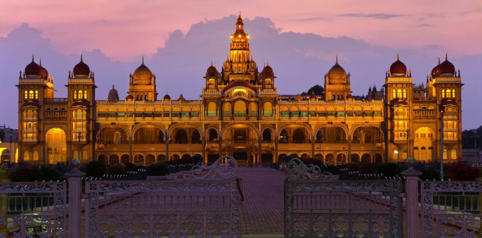 Kanyakumari to Mysore taxi service